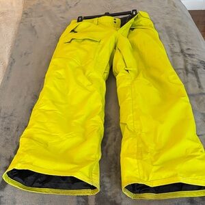 The North Face Men's Yellow Snow Pants